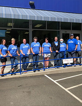 United way day of action team members