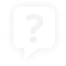 question bubble icon illustration