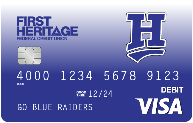 Horseheads Raiders Debit Card